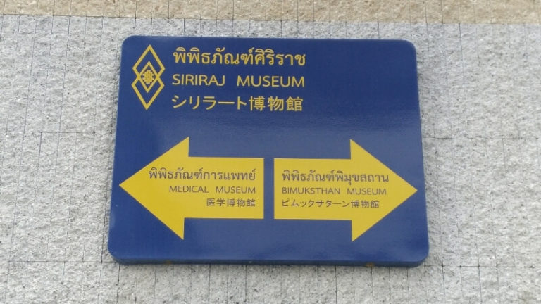【閲覧注意】シリラートsiriraj病院の死体博物館に行ってみた 雑ログ